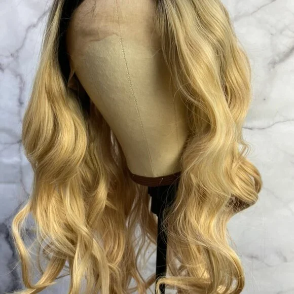 Ombre Blonde Lace Front Wig